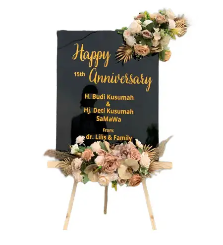 Papan Bunga Akrilik Cimanintin