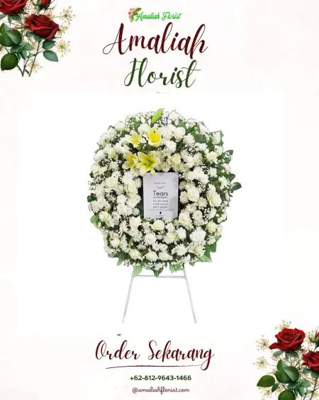 Krans Bunga Duka Cimanintin