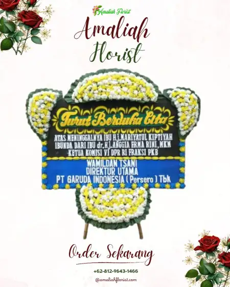 Papan Bunga Duka Cimanintin